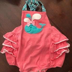 Ricrac and ruffles whale bubble